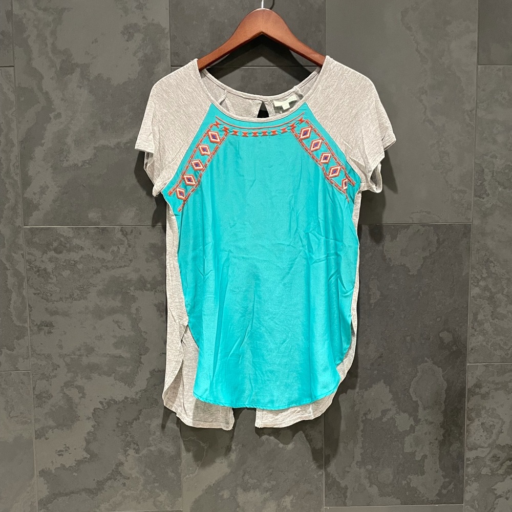 Open back shirt